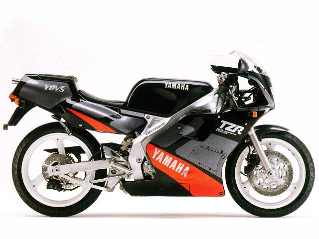 1989年 TZR250 ブイマックスブルー/スターシルバー(カタログメイン)