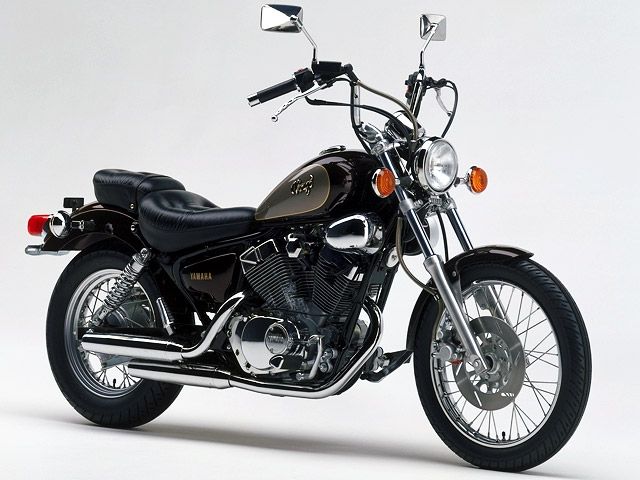 1992年 XV250 Virago プルバックハンドル仕様 ミヤビマルーン(カタログメイン)