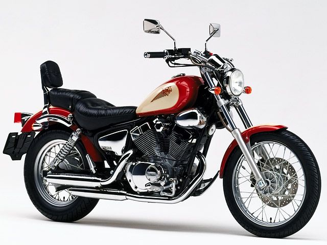 1994年 XV250S Virago フラットハンドル仕様 メイプルレッド(カタログメイン)