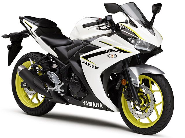 2018年 YZF-R3 ABS ホワイトメタリック6(カタログメイン)