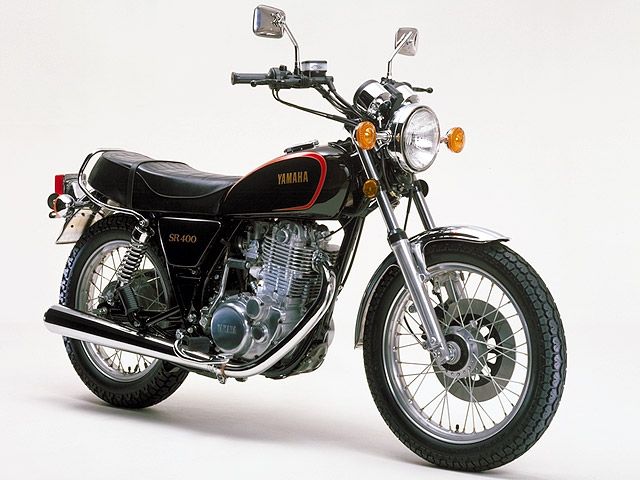 1982年 SR400 ブラックゴールド(カタログメイン)