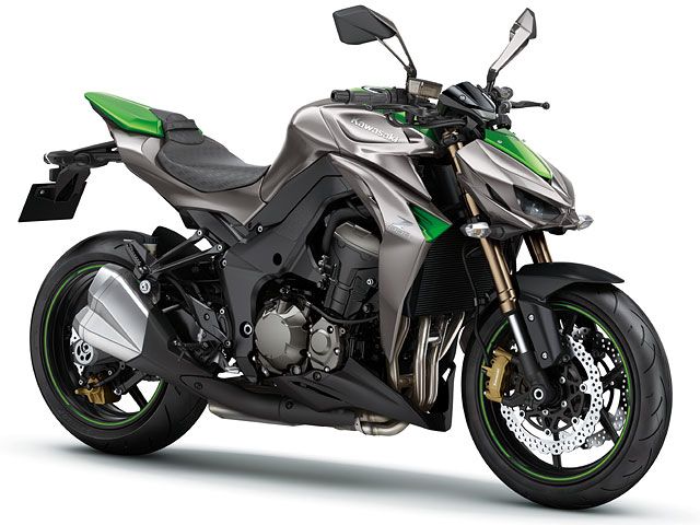 2014年 Z1000 Special Edition ゴールデンブレイズドグリーン/メタリックグラファイトグレイ(カタログメイン)