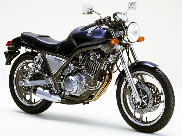 1986年 SRX600 グリニッシュブラック(カタログメイン)
