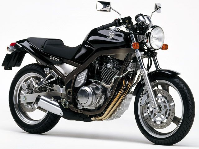 1990年 SRX600 ブラックメタリック2(カタログメイン)