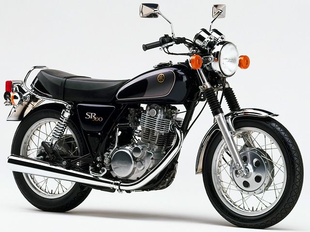 1992年 SR500 ブルーイッシュブラック(カタログメイン)