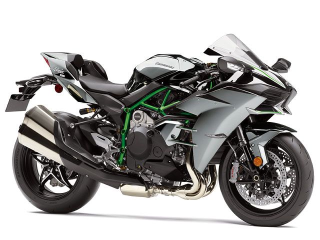 2018年 Ninja H2 ミラーコートスパークブラック(カタログメイン)