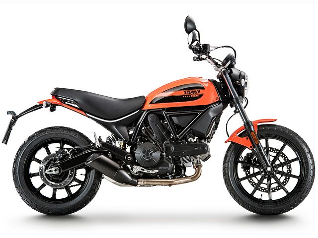 2018年 Scrambler Sixty2 アトミック・タンジェリン(カタログメイン)