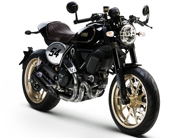 2018年 Scrambler Cafe Racer コーヒー・ブラック(カタログメイン)