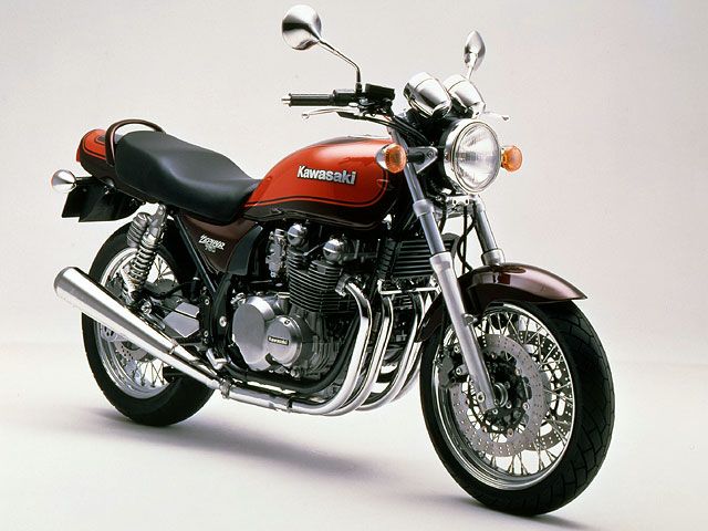 1998年 ZEPHYR 750RS ルミナスチェスナットブラウン×ルミナスタンジェリンオレンジ(カタログメイン)