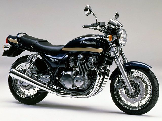 2001年 ZEPHYR 750RS メタリックノクターンブルー(カタログメイン)