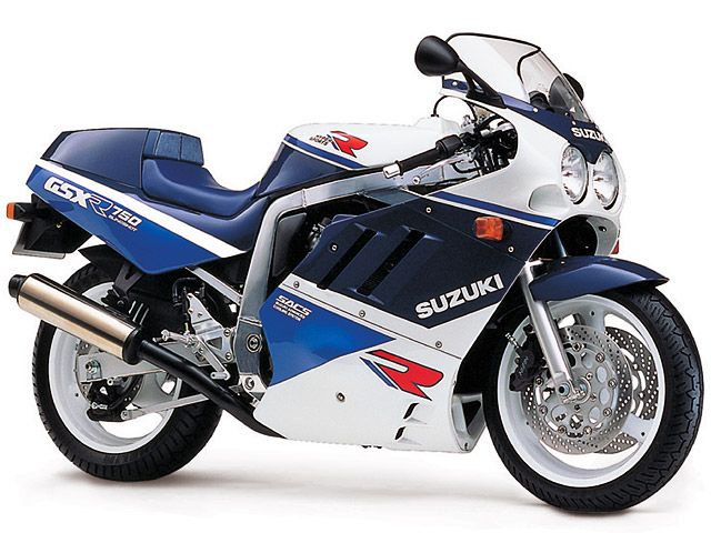 1989年 GSX-R750 (カタログメイン)