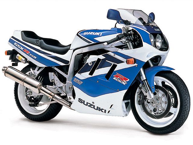 1991年 GSX-R750 (カタログメイン)