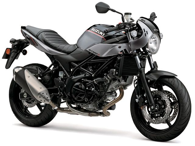 2018年 SV650X メタリックオールトグレー×グラススパークルブラック(カタログメイン)