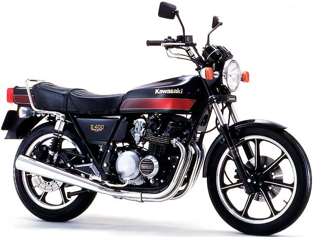 1981年 Z400FX (カタログメイン)