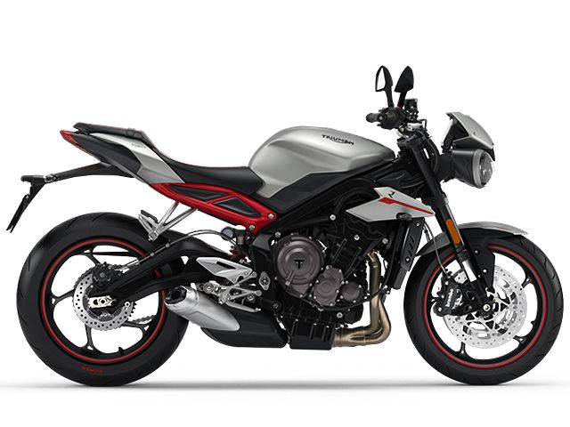2018年 Street Triple R Low マットアルミニウムシルバー(カタログメイン)