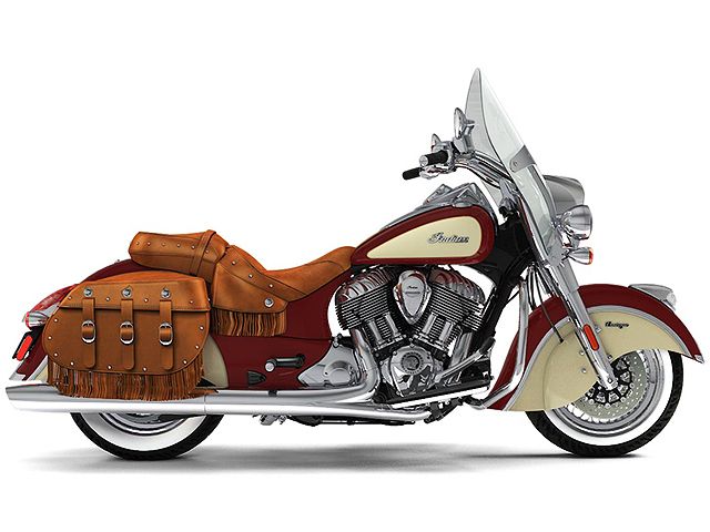 2017年 Chief Vintage Indian Motorcycle Red over Ivory Cream(カタログメイン)