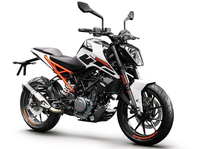 2017年 250DUKE ホワイト(カタログメイン)