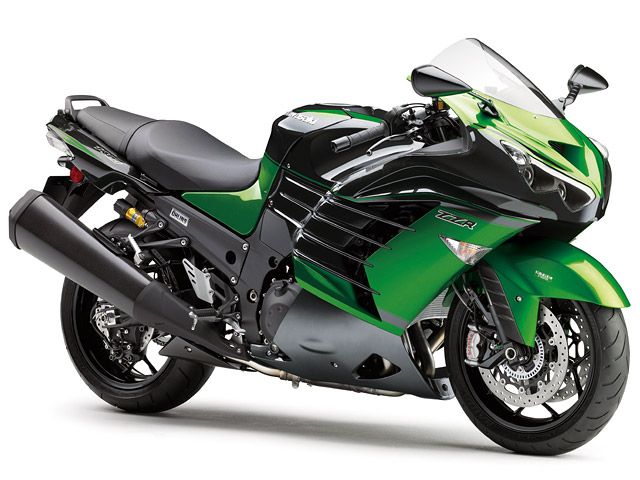 2018年 ZZR1400 High Grade エメラルドブレイズドグリーン×メタリックカーボングレー(カタログメイン)