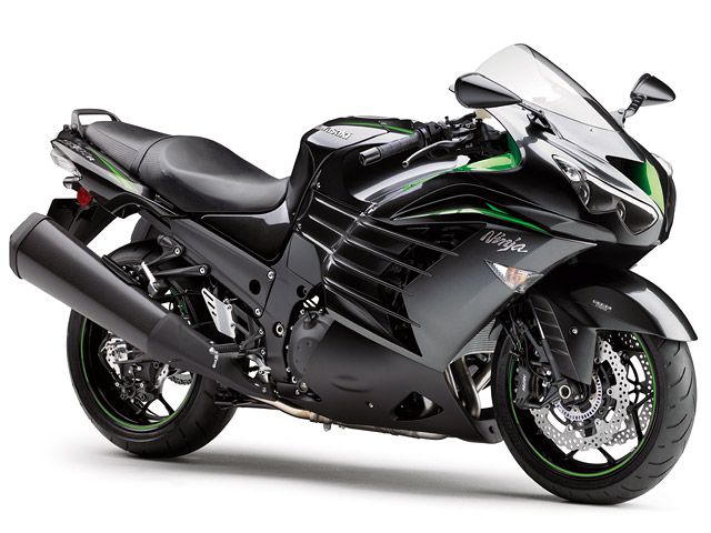 2018年 Ninja ZX-14R メタリックカーボングレー×エメラルドブレイズドグリーン(マレーシア仕様)(カタログメイン)