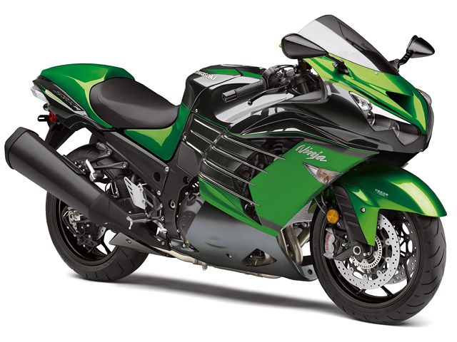 2018年 Ninja ZX-14R High Grade エメラルドブレイズドグリーン×メタリックカーボングレー(USA仕様)(カタログメイン)