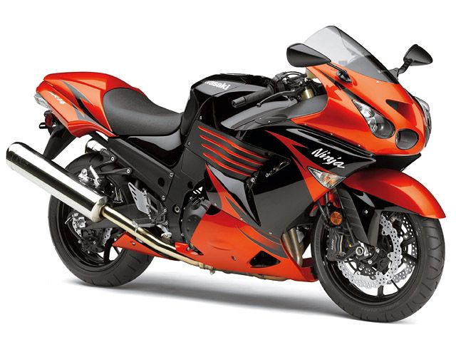 2009年 Ninja ZX-14 キャンディバーントオレンジ(カタログメイン)
