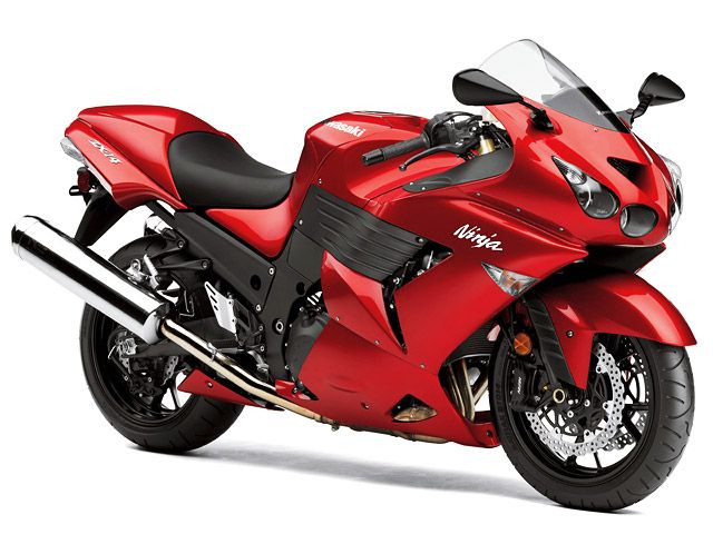 2010年 Ninja ZX-14 RED(カタログメイン)