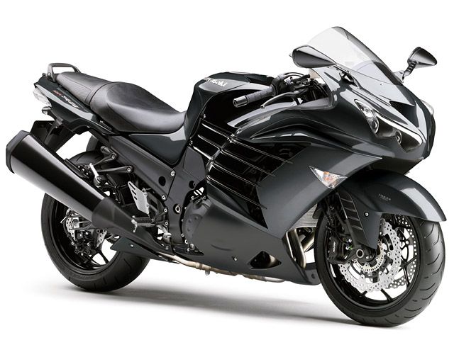 2015年 ZZR1400 ABS メタリックカーボングレー×メタリックスパークブラック(カタログメイン)