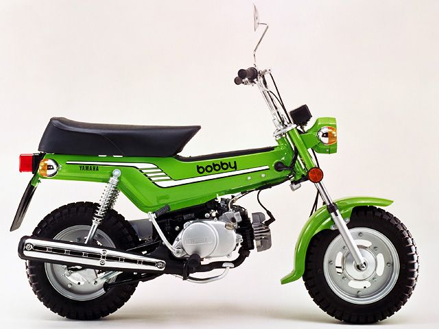 1976年 BOBBY 遠心クラッチ車 コンペティションライトグリーン(カタログメイン)