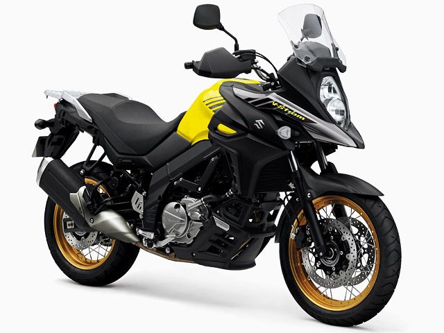 2018年 V-Strom 650XT ABS チャンピオンイエローNo.2(カタログメイン)