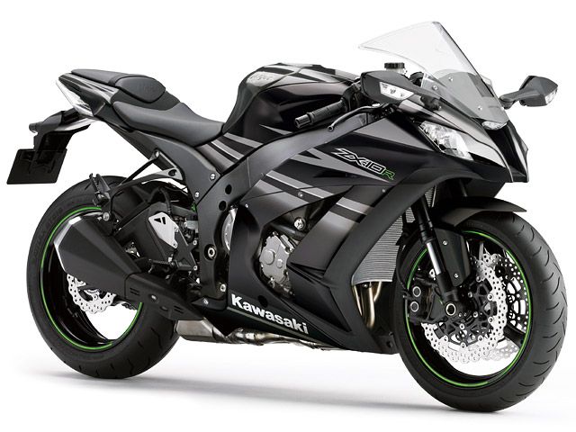 2015年 Ninja ZX-10R メタリックカーボングレー×フラットエボニー(カタログメイン)
