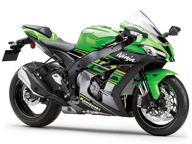 2018年 Ninja ZX-10R KRT Edition ライムグリーン×エボニー(カタログメイン)