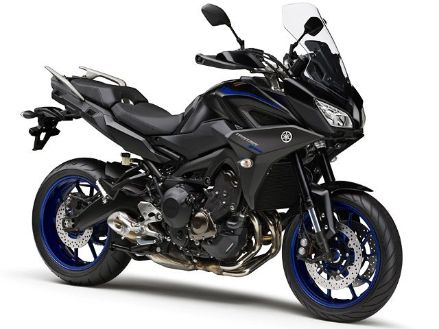 2018年 TRACER900 ABS マットダークグレーメタリック6(カタログメイン)