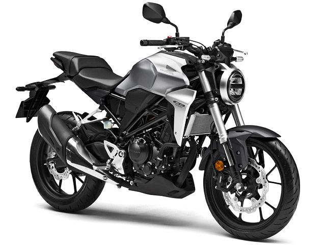2018年 CB300R Mat Cryption Silver Metallic(カタログメイン)
