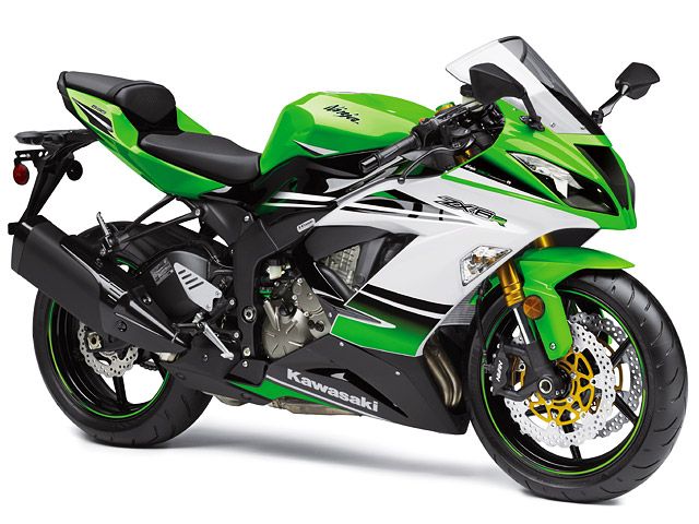 2015年 Ninja ZX-6R Special Edition ライムグリーン×パールスターダストホワイト(アメリカ仕様)(カタログメイン)