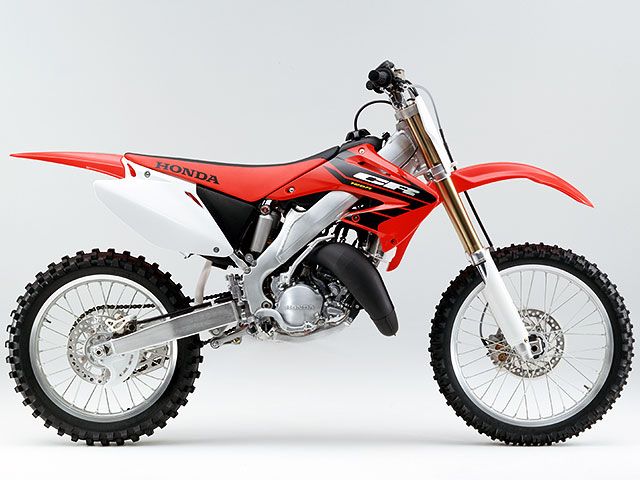 2004年 CR125R エクストリームレッド(カタログメイン)