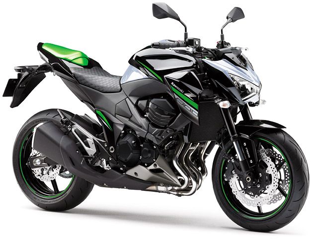 2016年 Z800 ABS(ZR800B) メタリックスパークブラック×パールスターダストホワイト(カタログメイン)