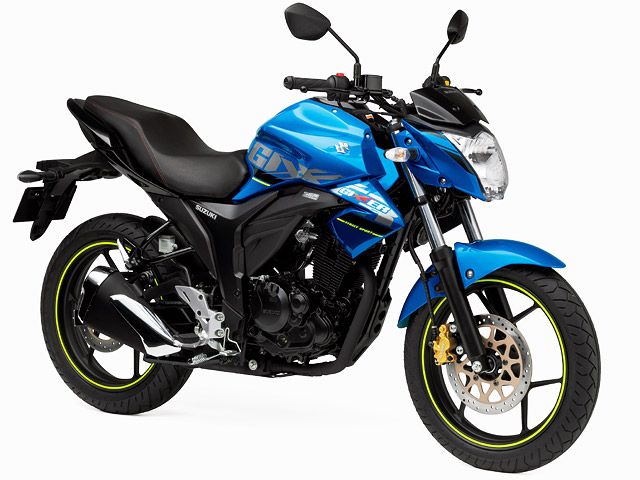 2019年 GIXXER グラススパークルブラック×トリトンブルーメタリック(カタログメイン)