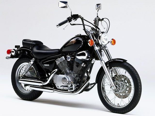 1996年 XV250 Virago プルバックハンドル仕様 ブラック2(カタログメイン)