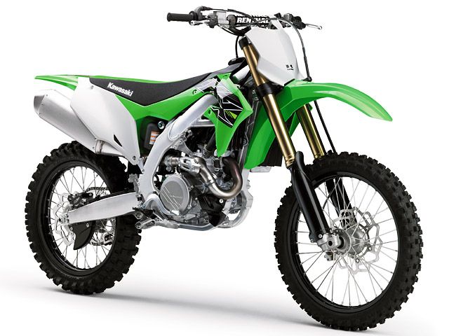 2019年 KX450 ライムグリーン(カタログメイン)