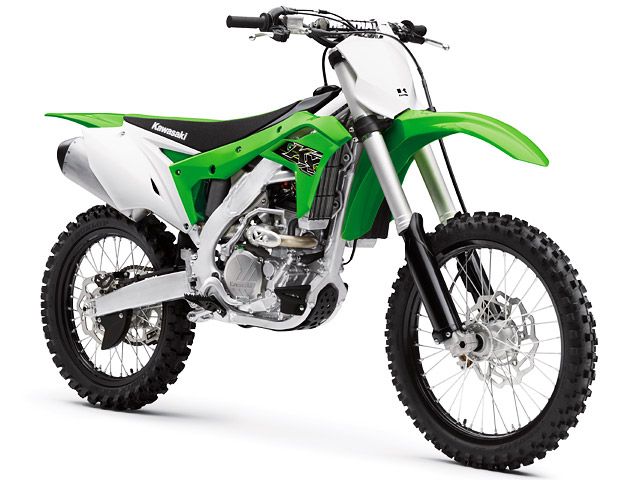 2019年 KX250 ライムグリーン(カタログメイン)