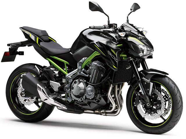 2019年 Z900 メタリックフラットスパークブラック×メタリックスパークブラック(カタログメイン)