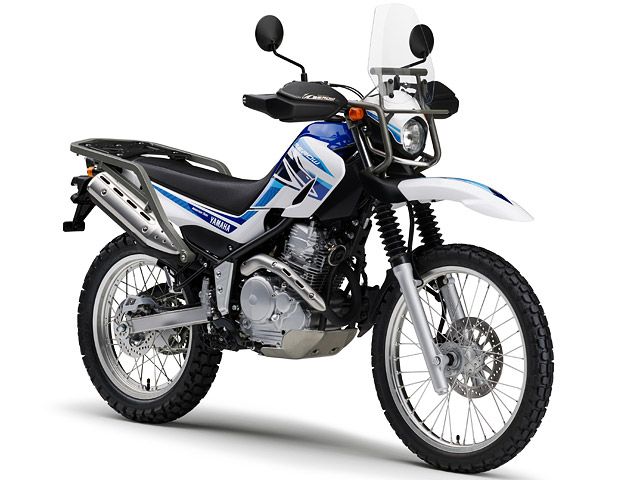 2018年 TOURING SEROW パープリッシュホワイトソリッド1(ホワイト/ブルー)(カタログメイン)