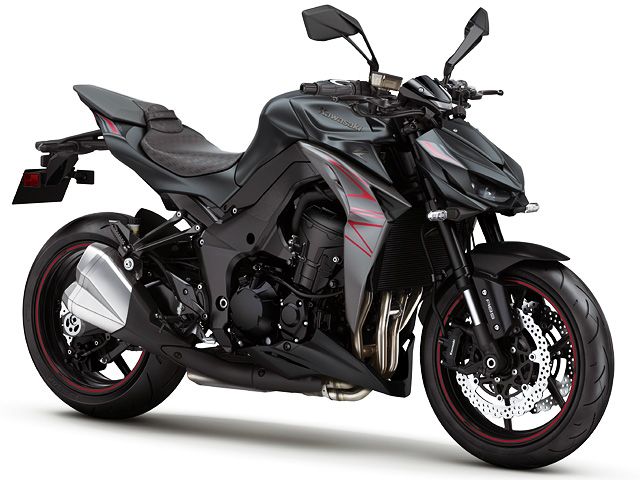 2019年 Z1000 メタリックフラットスパークブラック×メタリックマットグラファイトグレー(カタログメイン)