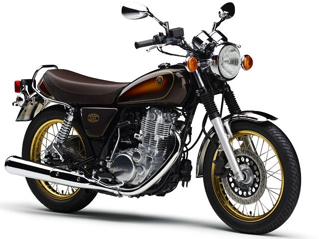 2019年 SR400 40th Anniversary Edition ベリーダークオレンジメタリック1(カタログメイン)