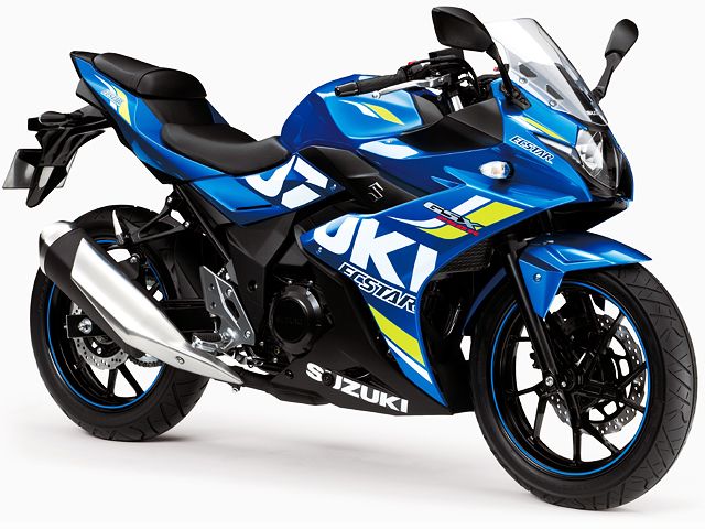 2019年 GSX250R トリトンブルーメタリックNo.2(カタログメイン)