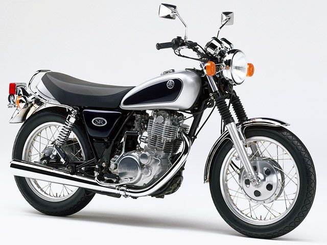 1997年 SR400 ライトグレーメタリック3(カタログメイン)