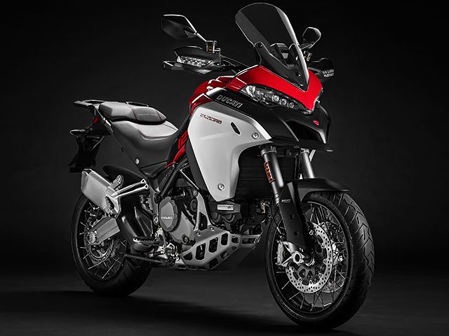 2019年 Multistrada 1260 Enduro レッド(カタログメイン)
