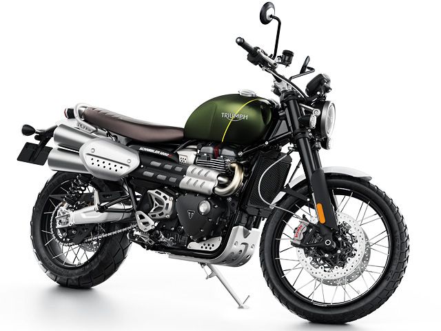 2019年 Scrambler 1200 XC カーキグリーン×ブルックランズグリーン(カタログメイン)