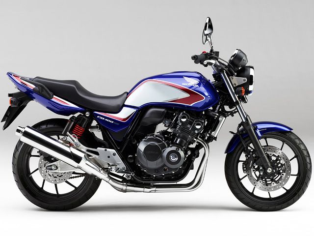 2019年 CB400 SUPER FOUR HYPER VTEC Revo アトモスフィアブルーメタリック(カタログメイン)