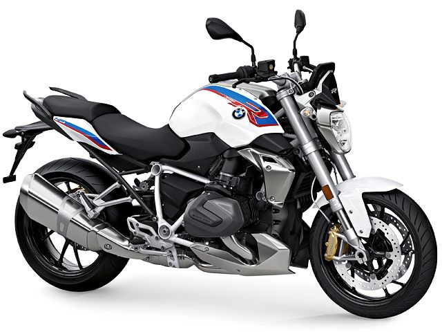 2019年 R1250R Style HP ライトホワイト/レーシングブルーメタリック/レーシングレッド(カタログメイン)
